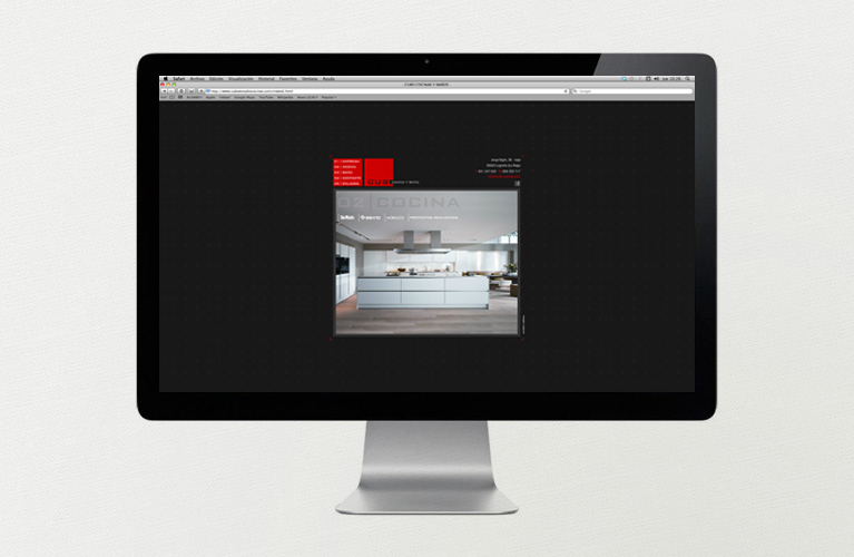 Diseño Web Cubo Cocinas y Baños (Publifiel)